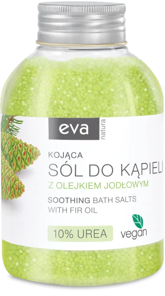 EVA NATURA Soothing bath salts with fir oil with 10% urea